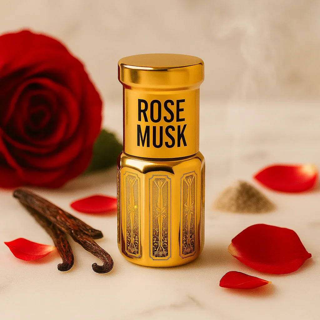 Rose Musk Perfume - Dahab Aromas