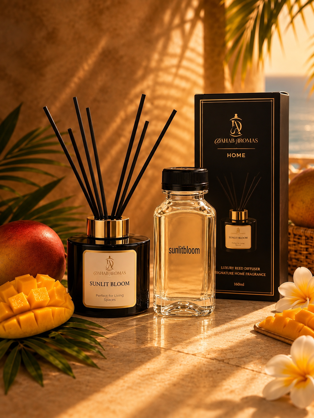 Sunlit Bloom Reed Diffuser  Refill Set